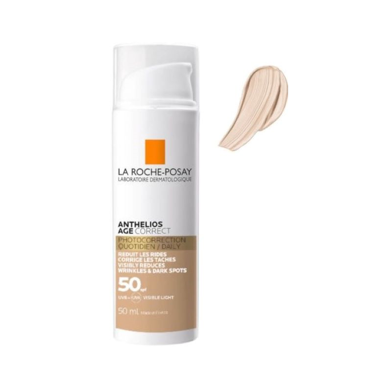LA ROCHE POSAY ANTHELIOS 50 AGE CORRECT GEL CREM C/COLOR X50g