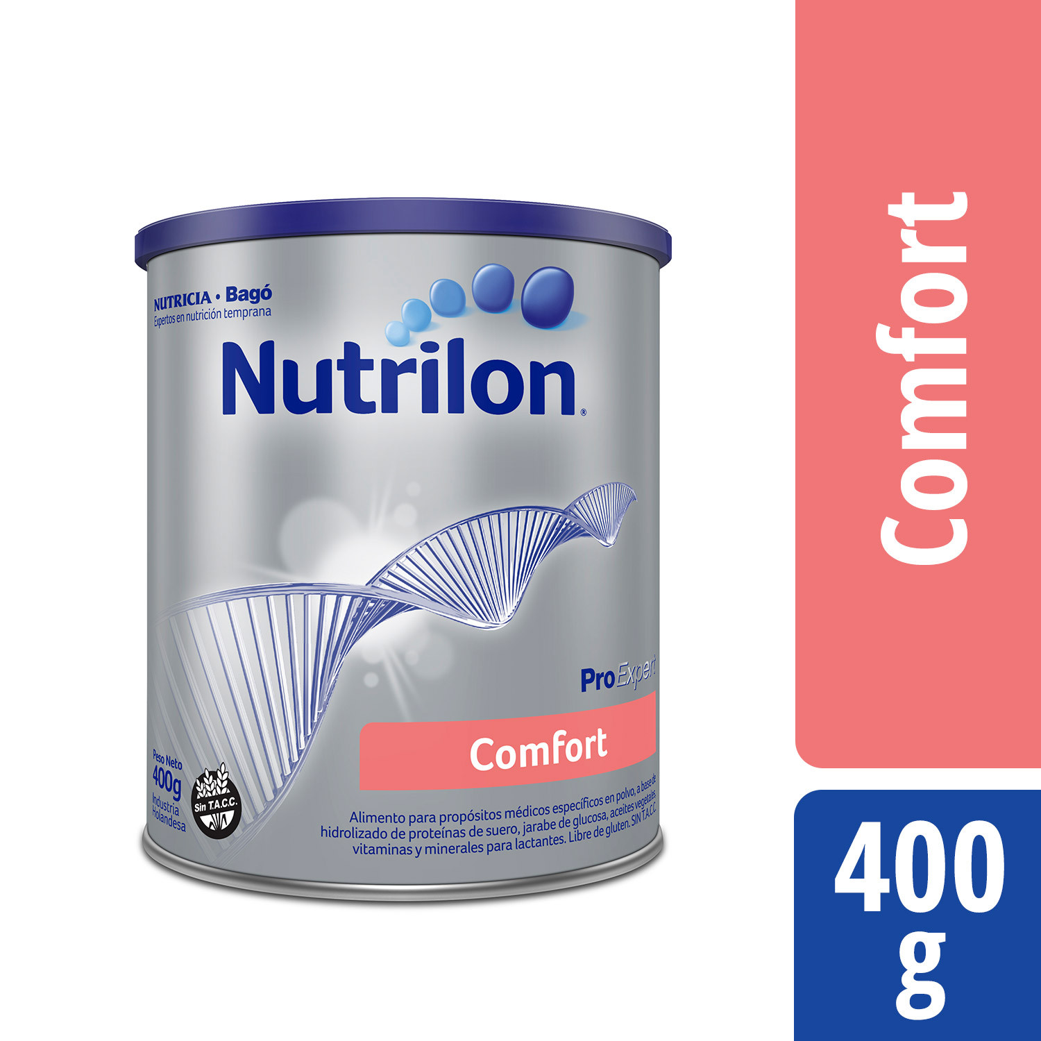 NUTRILON NUTRILON FORMULA LÁCTEA INFANTIL CONFORT EN POLVO LATA X400G